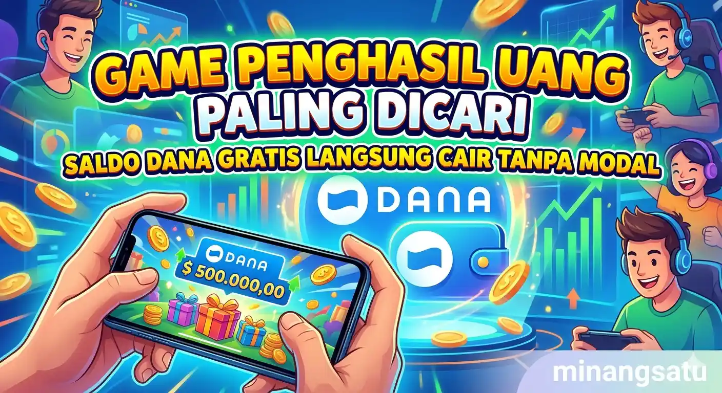 Game Penghasil Uang Paling Dicari, Saldo DANA Gratis Langsung Cair Tanpa Modal